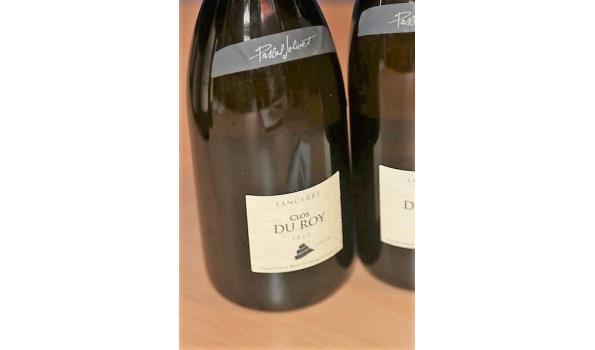 4 flessen à 75cl witte wijn PASCAL JOLIVET CLOS DU ROY, Sancerre, 2017